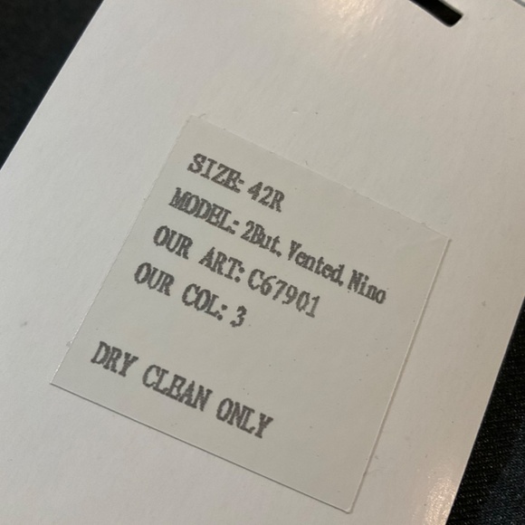 Carlos Lusso Super Deluxe Jacket Suit Grey Size 42R - Picture 10 of 10